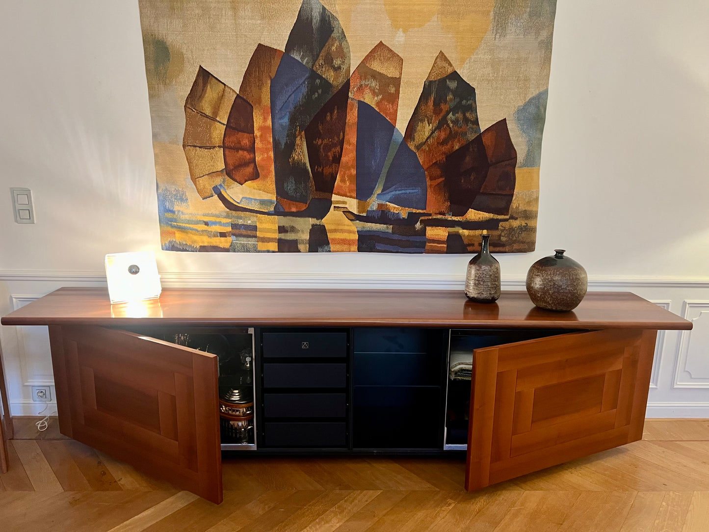 Sheraton Sideboard designed by Giotto Stoppino and Lodovico Acerbis, 1970S