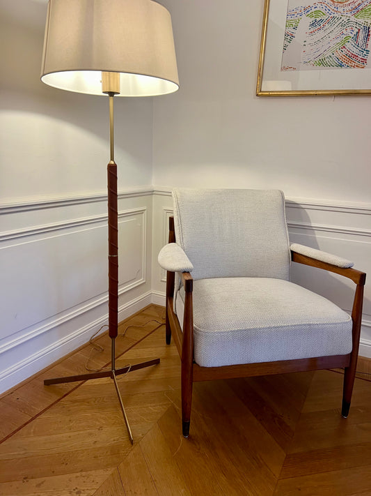 Pair of Mid-Century Armchairs, Italy